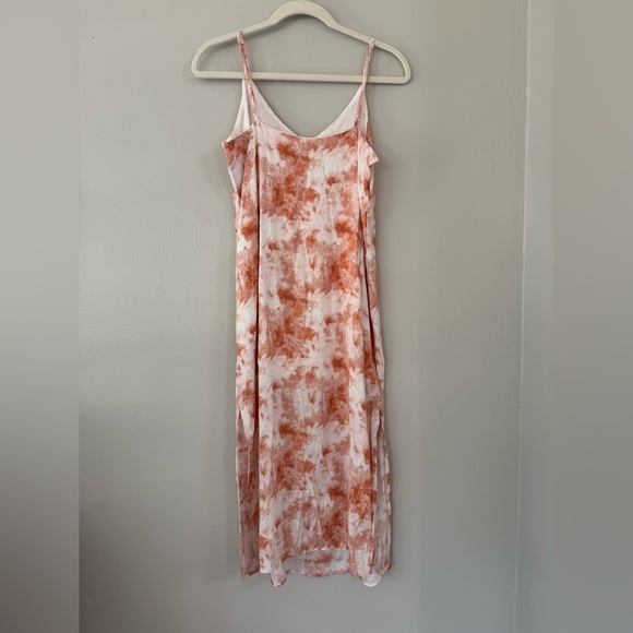 Double Zero Tye Dye Cami Slip Midi Dress - Picture 5 of 7